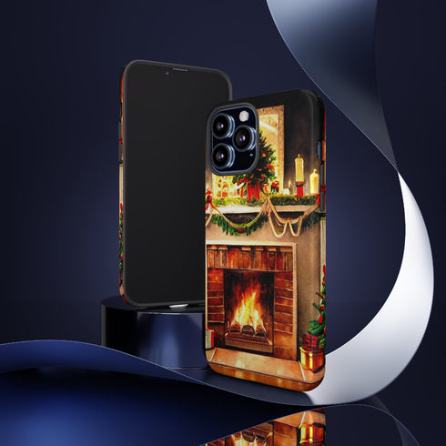 Warm Chirstmas Hearth - Impact Resistant Phone Case